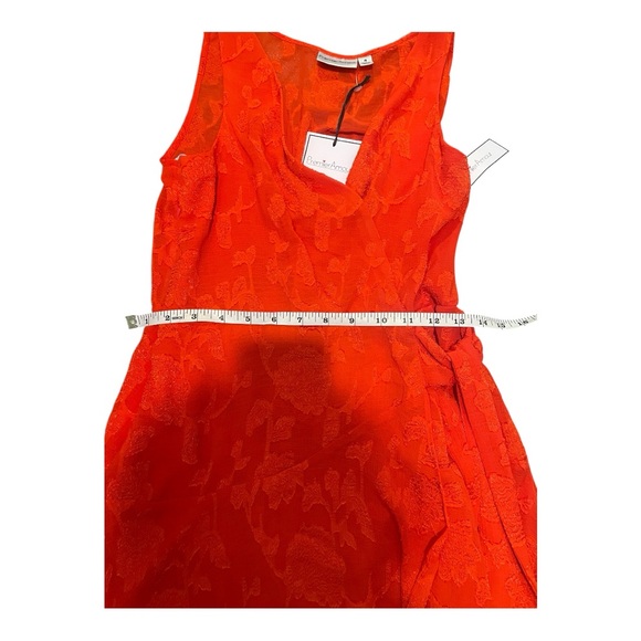 Premier Amour Vibrant Red Asymmetrical Ruffled Sundress - Picture 8 of 8